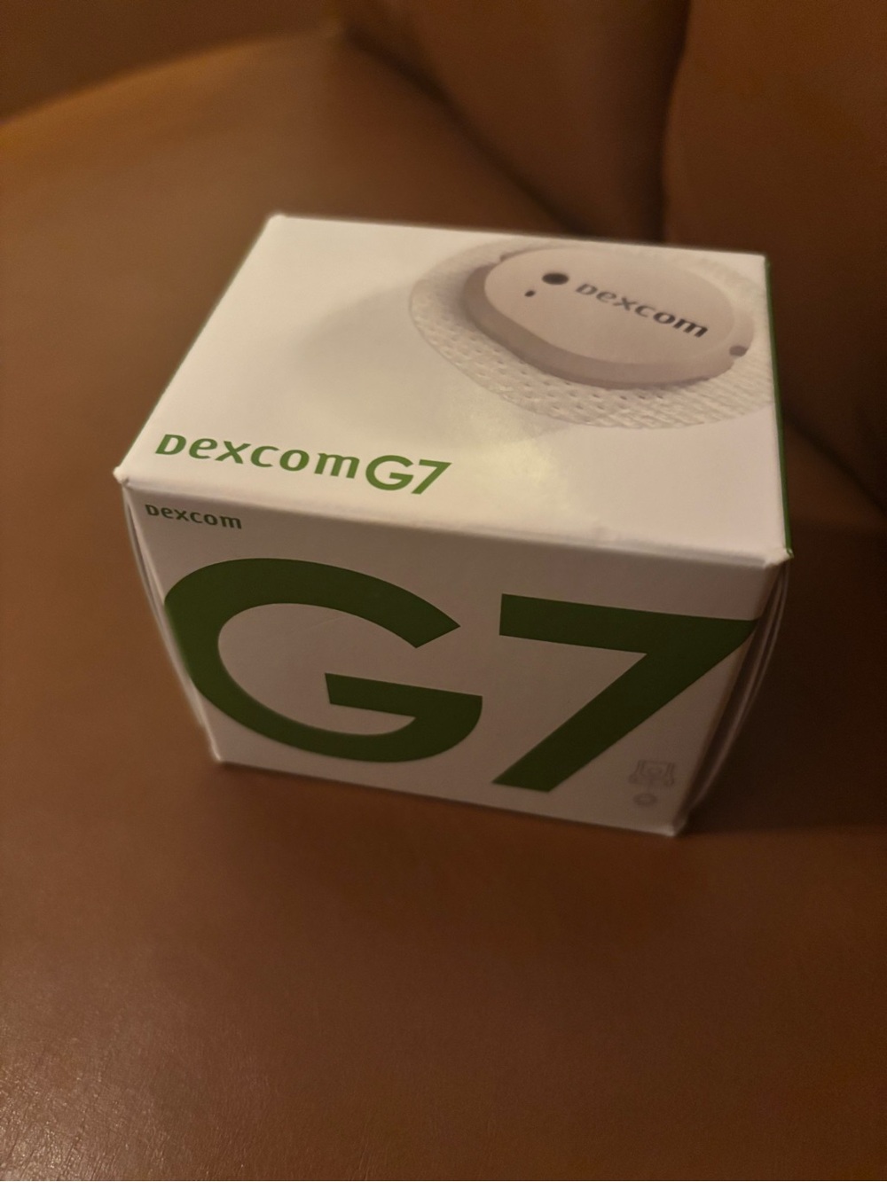 DexcomG7 Continuous Glucose Monitor - White and Green